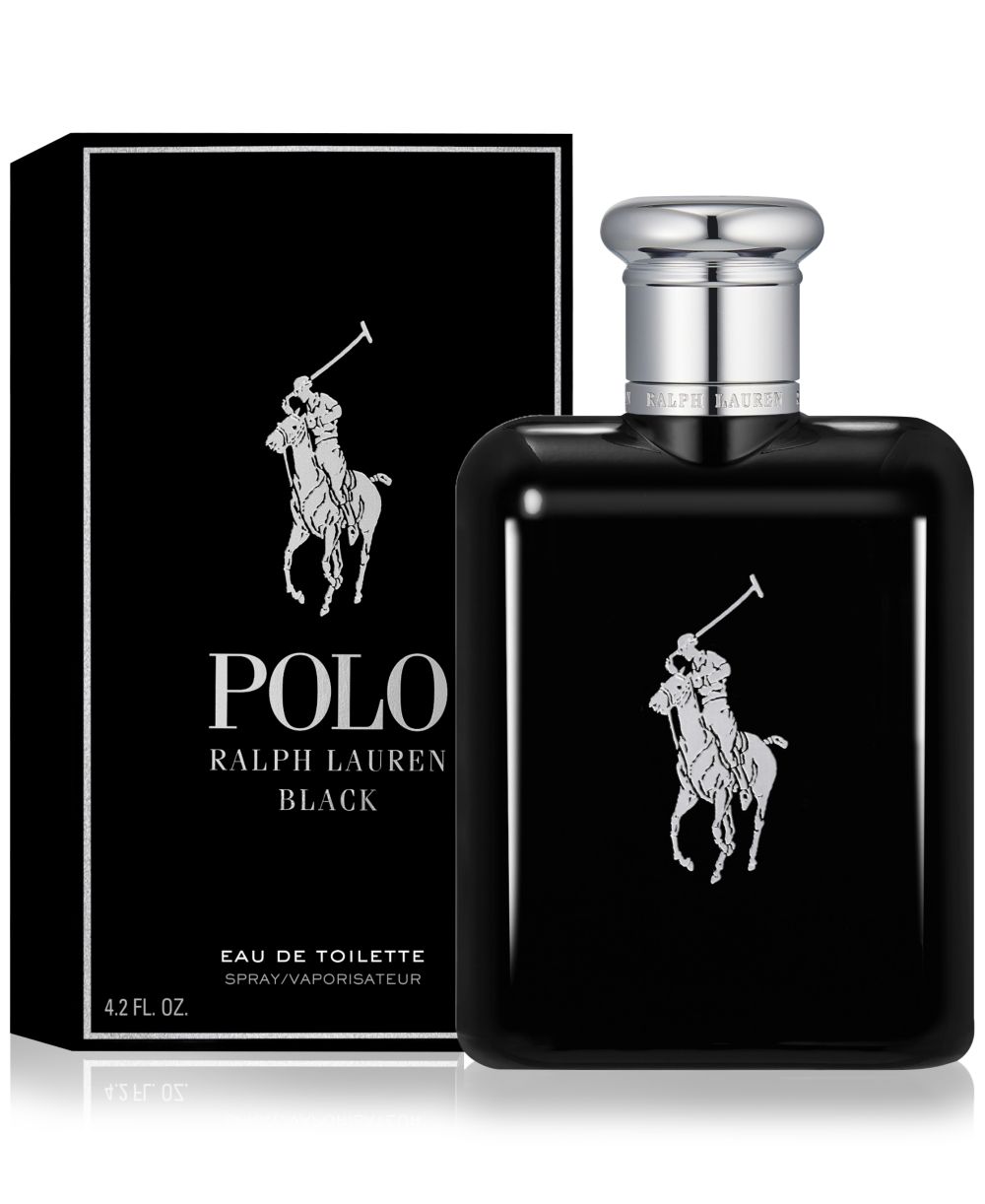 Men's Polo Black Eau de Toilette Spray, 4.2 oz.