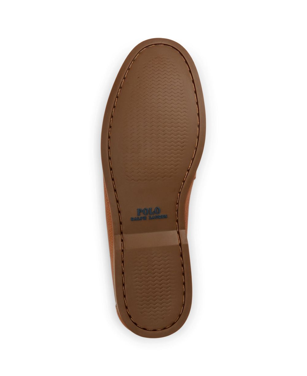 Bienne Tumbled Leather Boat Shoes