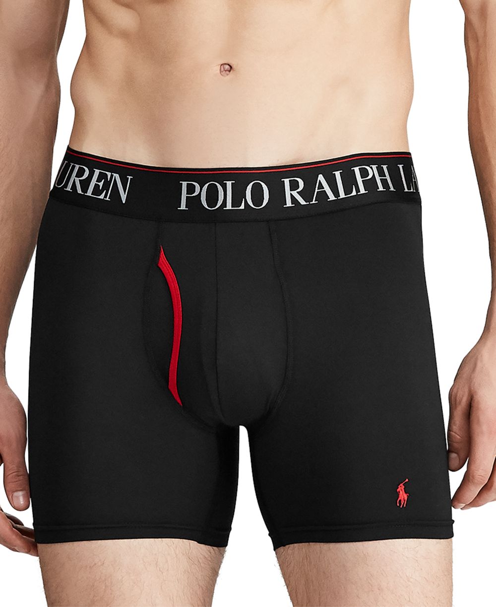 Men's 3-Pack 4-D Flex Cool Microfiber Boxer Briefs