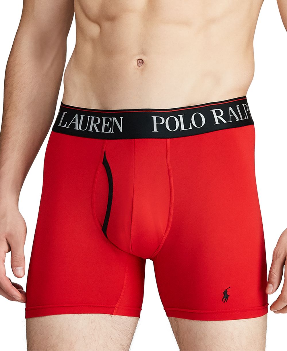 Men's 3-Pack 4-D Flex Cool Microfiber Boxer Briefs