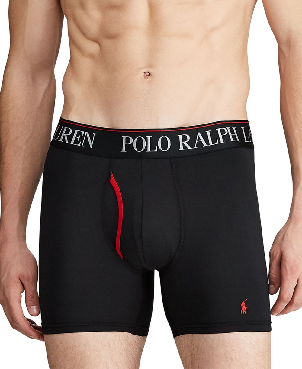 Men's 3-Pack 4-D Flex Cool Microfiber Boxer Briefs