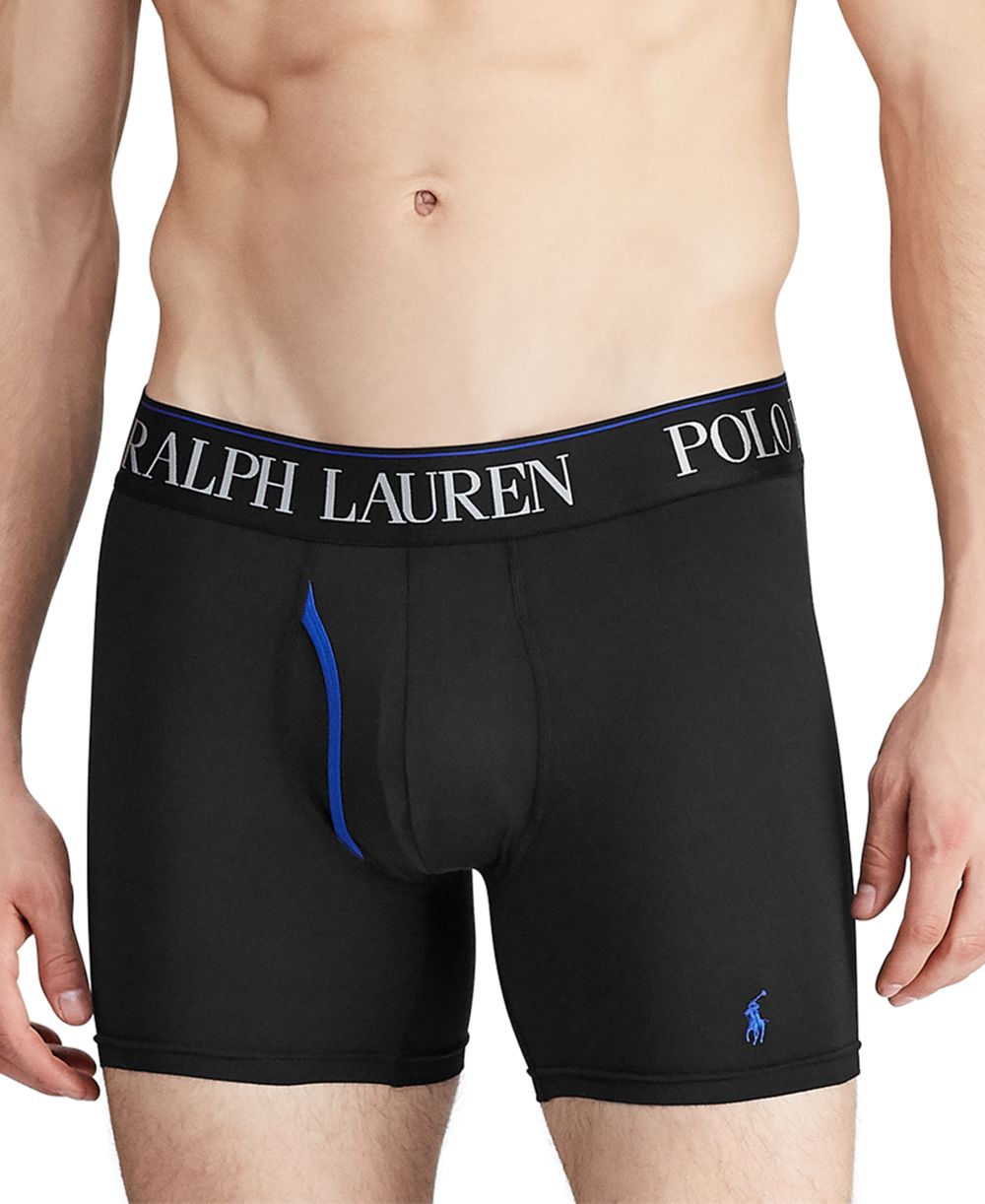 Men's 3-Pack 4-D Flex Cool Microfiber Boxer Briefs