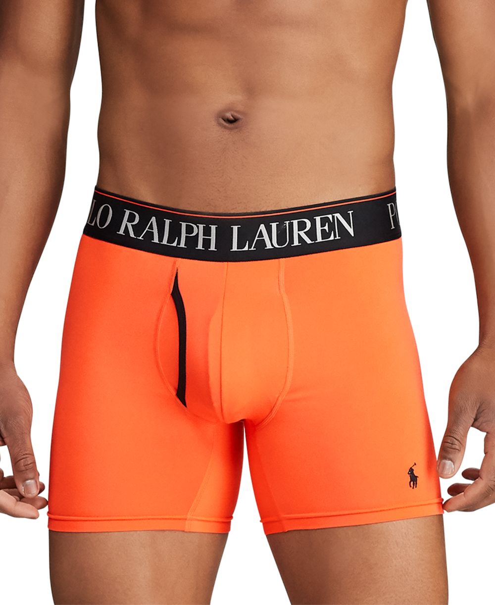 Men's 3-Pack 4-D Flex Cool Microfiber Boxer Briefs