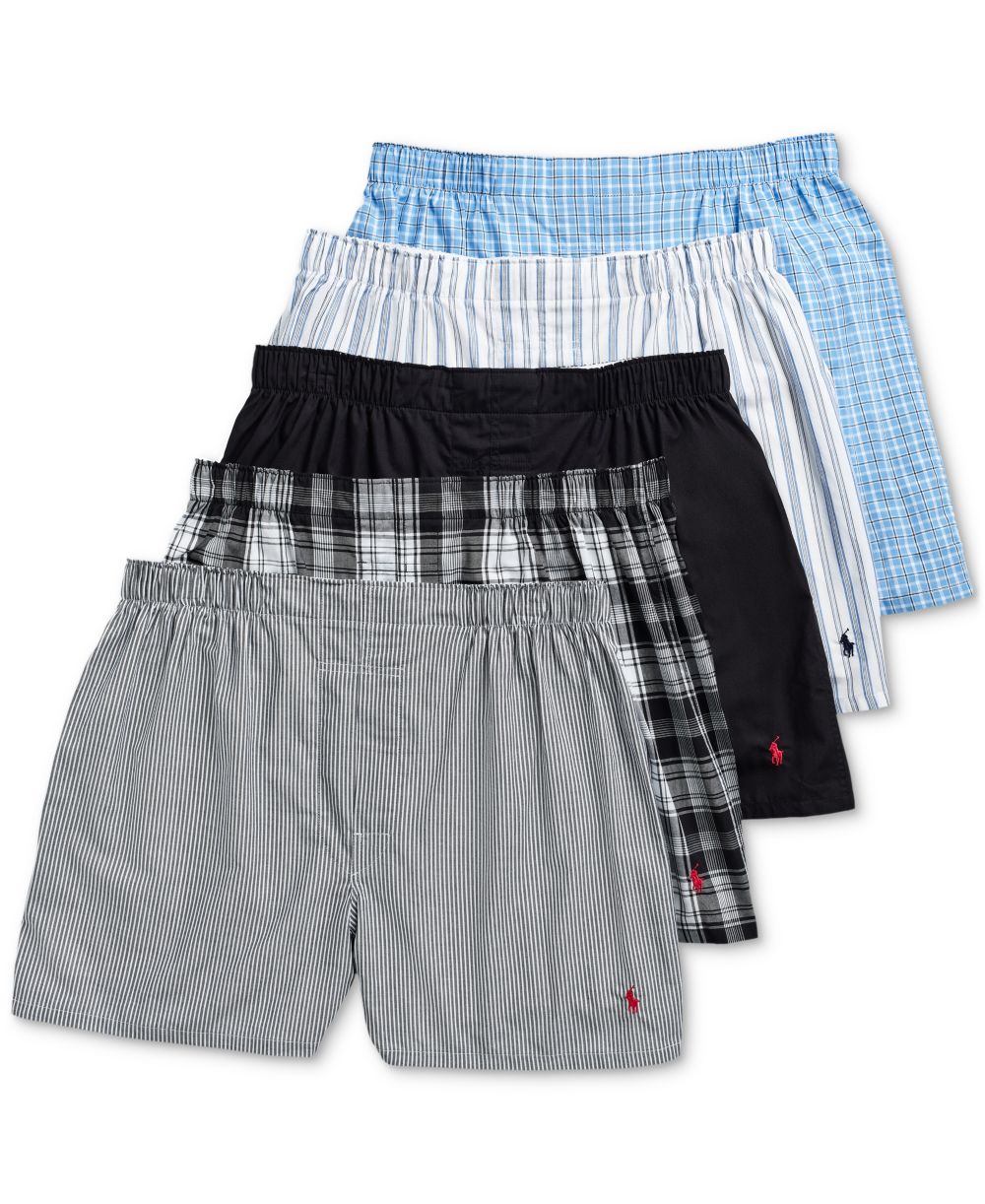 Men's 5-Pack Woven Boxers