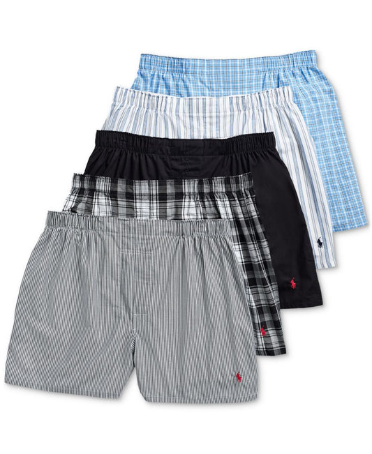 Men's 5-Pack Woven Boxers