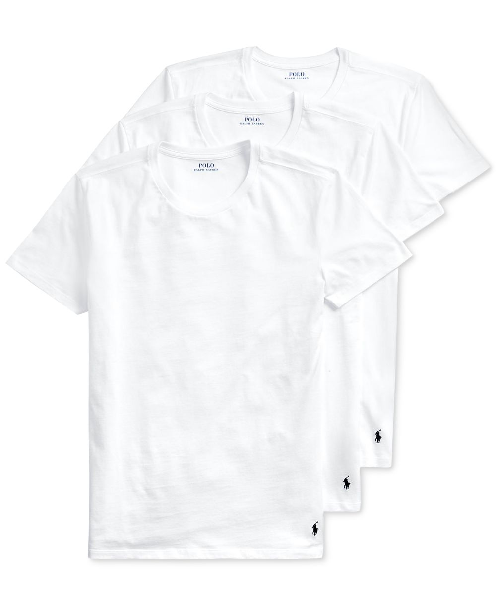 Men's 3-Pack Tall Crewneck Undershirts
