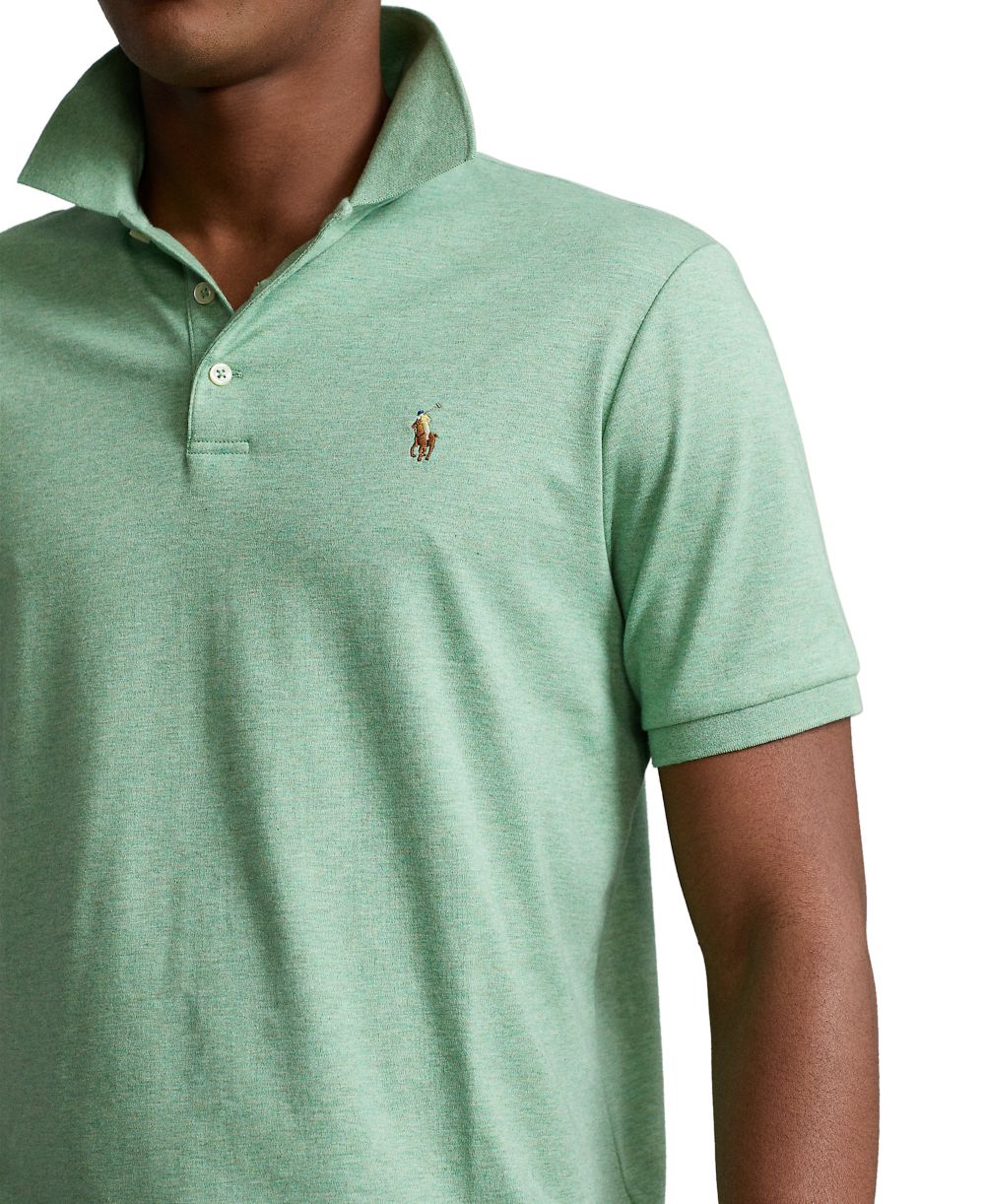 Men's Classic Fit Soft Cotton Polo Shirt