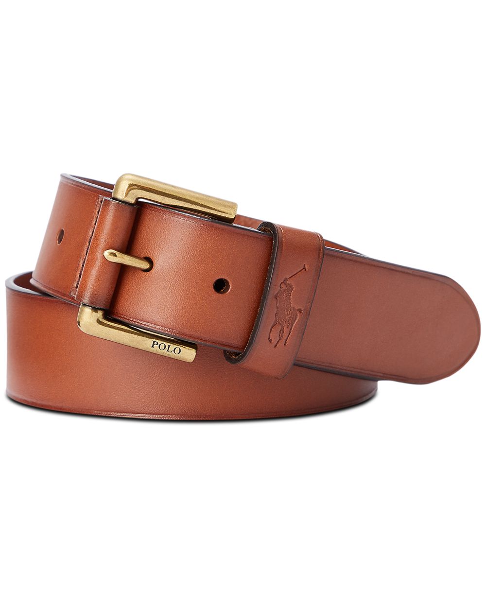 Men's Leather Dress Belt