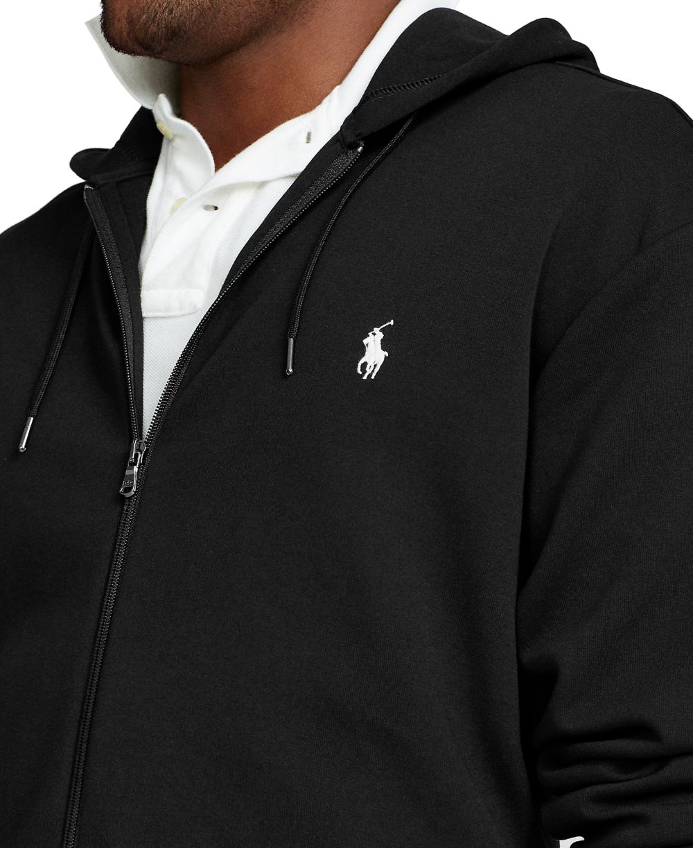 Men's Big & Tall Double-Knit Full-Zip Hoodie