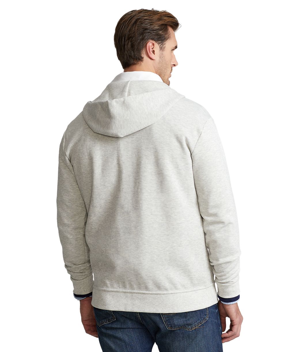 Men's Big & Tall Double-Knit Full-Zip Hoodie