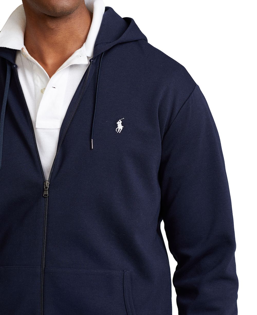 Men's Big & Tall Double-Knit Full-Zip Hoodie