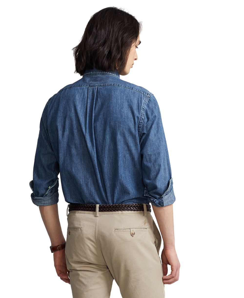 Men's Classic-Fit Denim Shirt