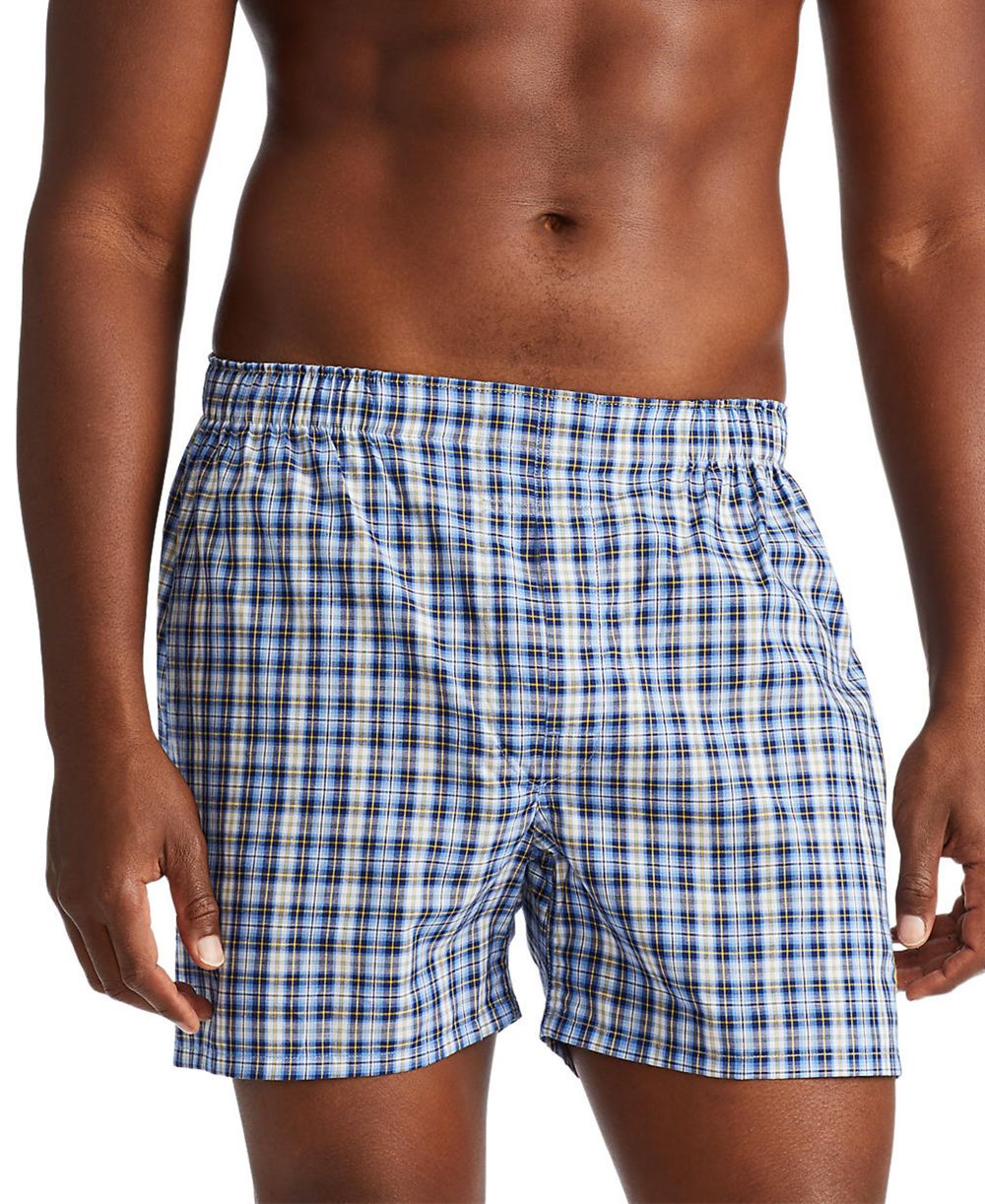 Men's 3-Pack Classic Woven Cotton Boxers