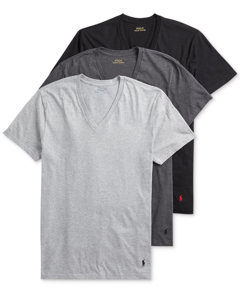 Men's 3-Pack V-Neck Classic Undershirts