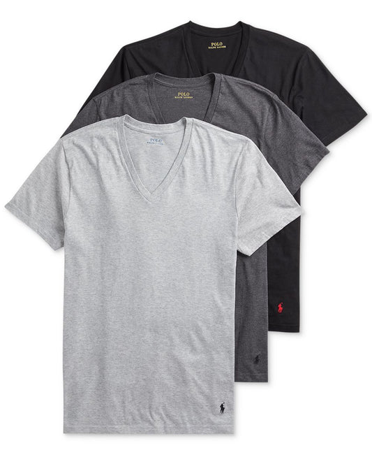 Men's 3-Pack V-Neck Classic Undershirts