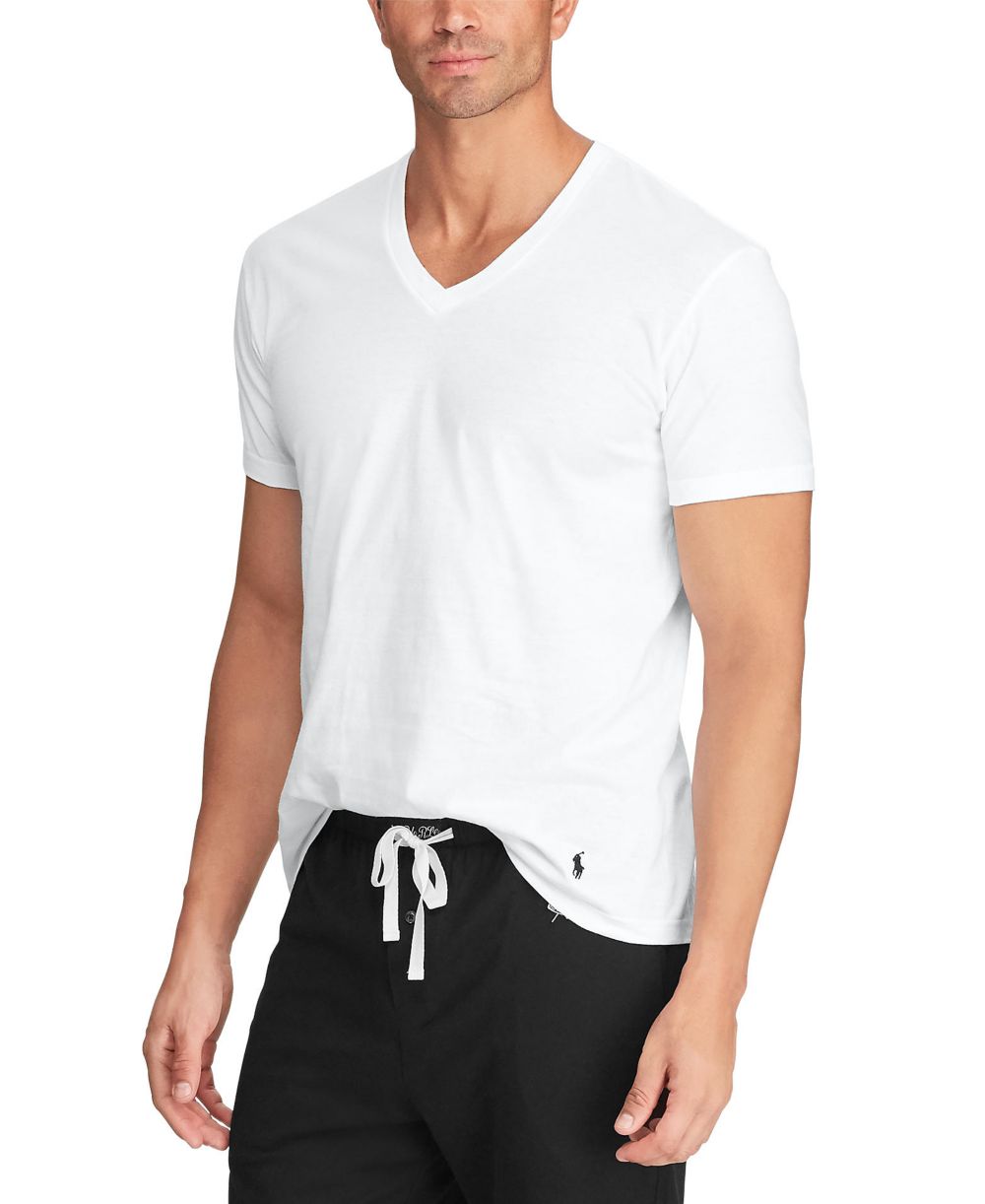 Men's 3-Pack V-Neck Classic Undershirts