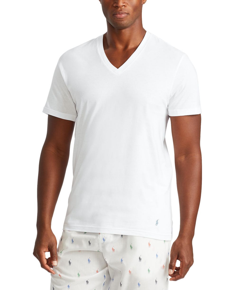 Men's 3-Pack V-Neck Classic Undershirts