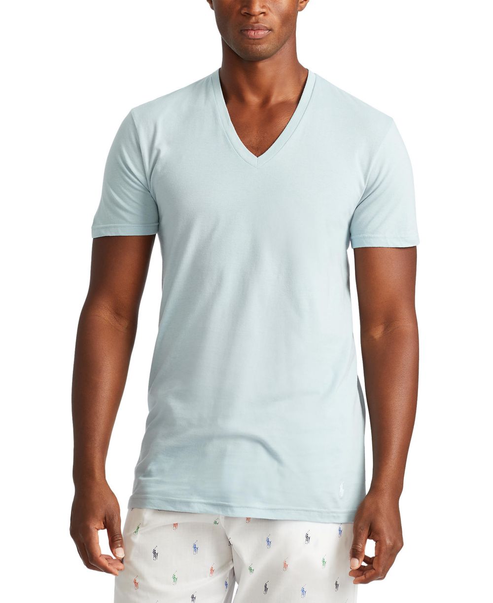 Men's 3-Pack V-Neck Classic Undershirts