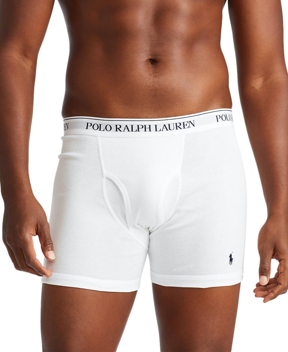Men's 3-Pack Classic Cotton Boxer Briefs