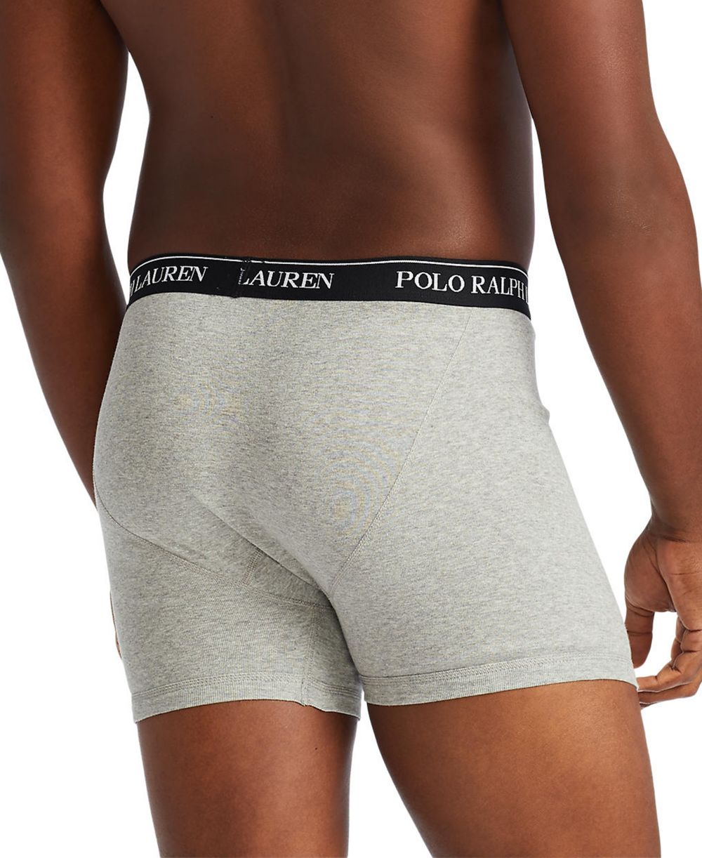 Men's 3-Pack Classic Cotton Boxer Briefs
