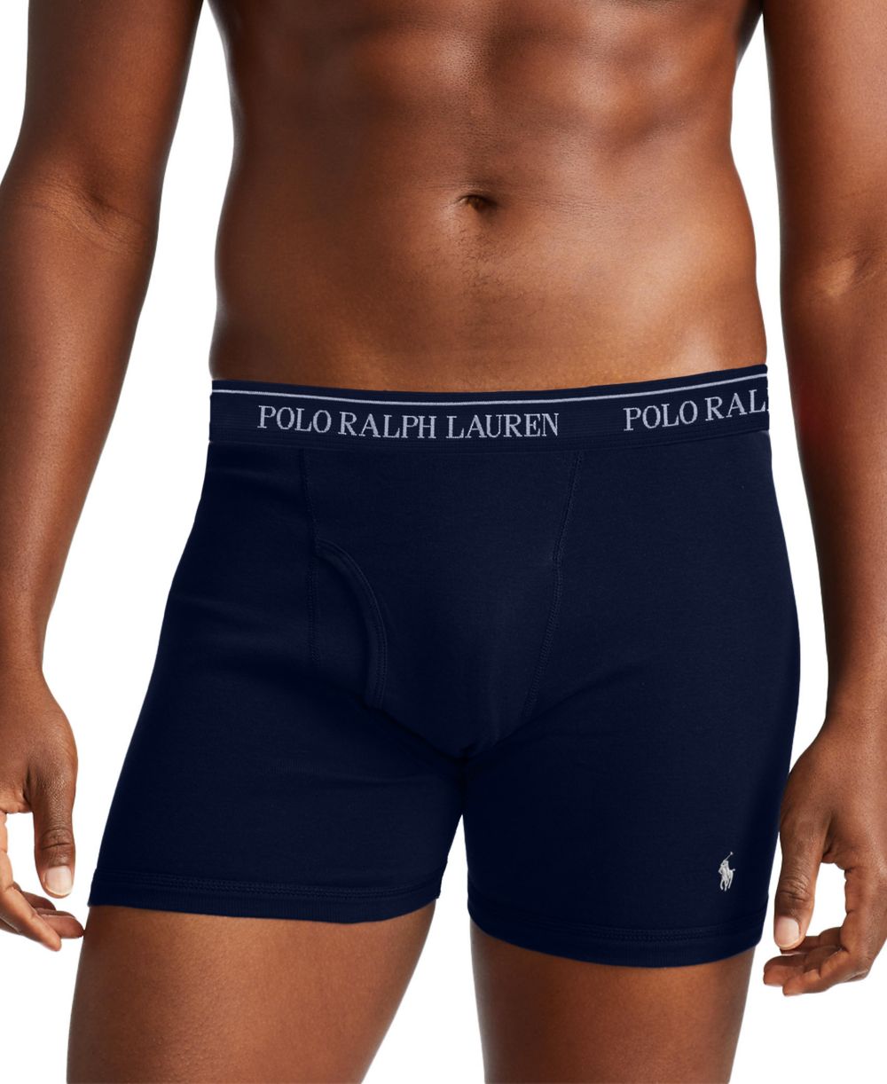 Men's 3-Pack Classic Cotton Boxer Briefs