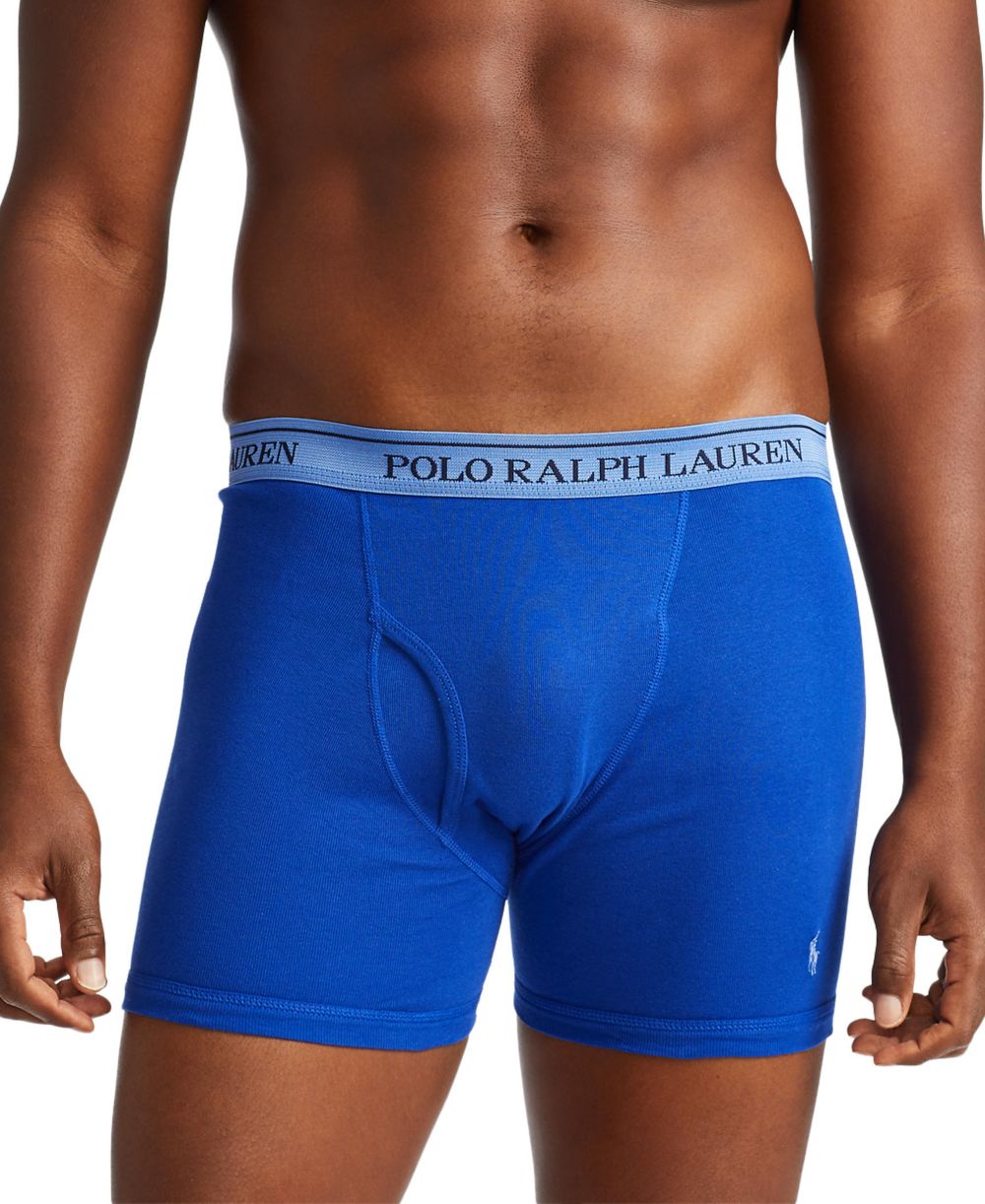 Men's 3-Pack Classic Cotton Boxer Briefs
