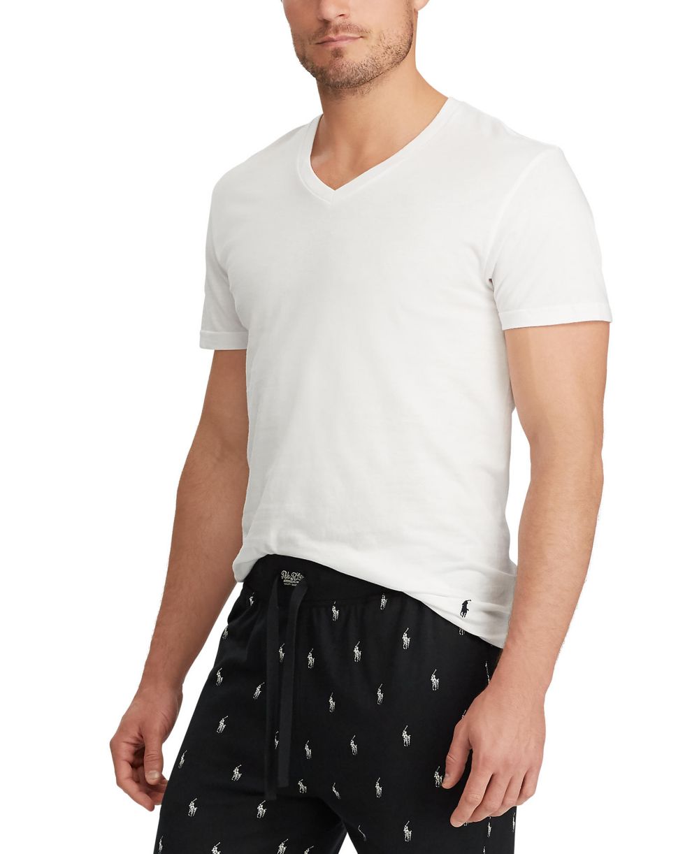 Men's 3-Pack V-Neck Classic Undershirts
