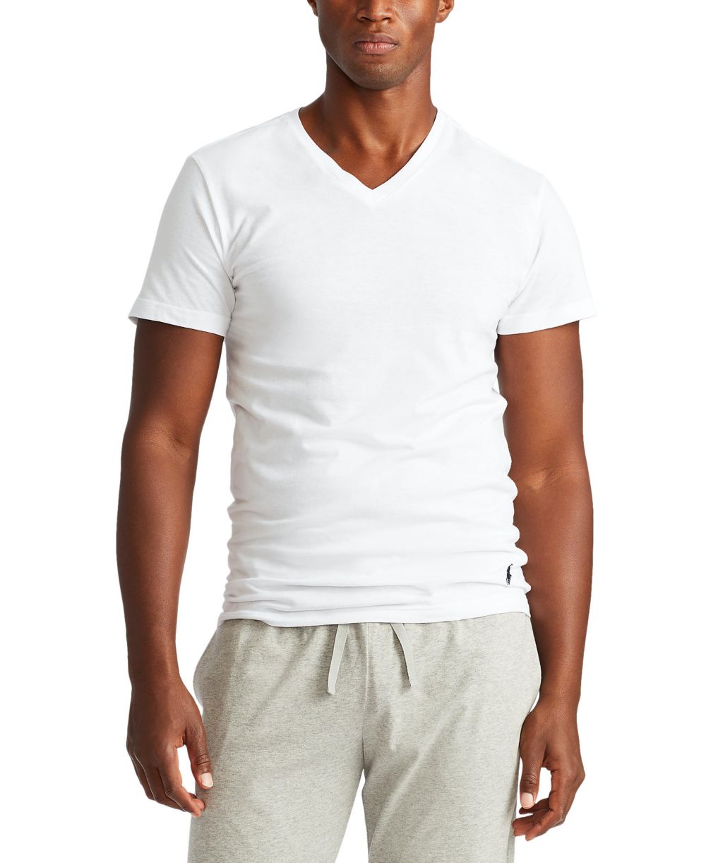 Men's 3-Pack Slim Fit V-Neck Undershirts