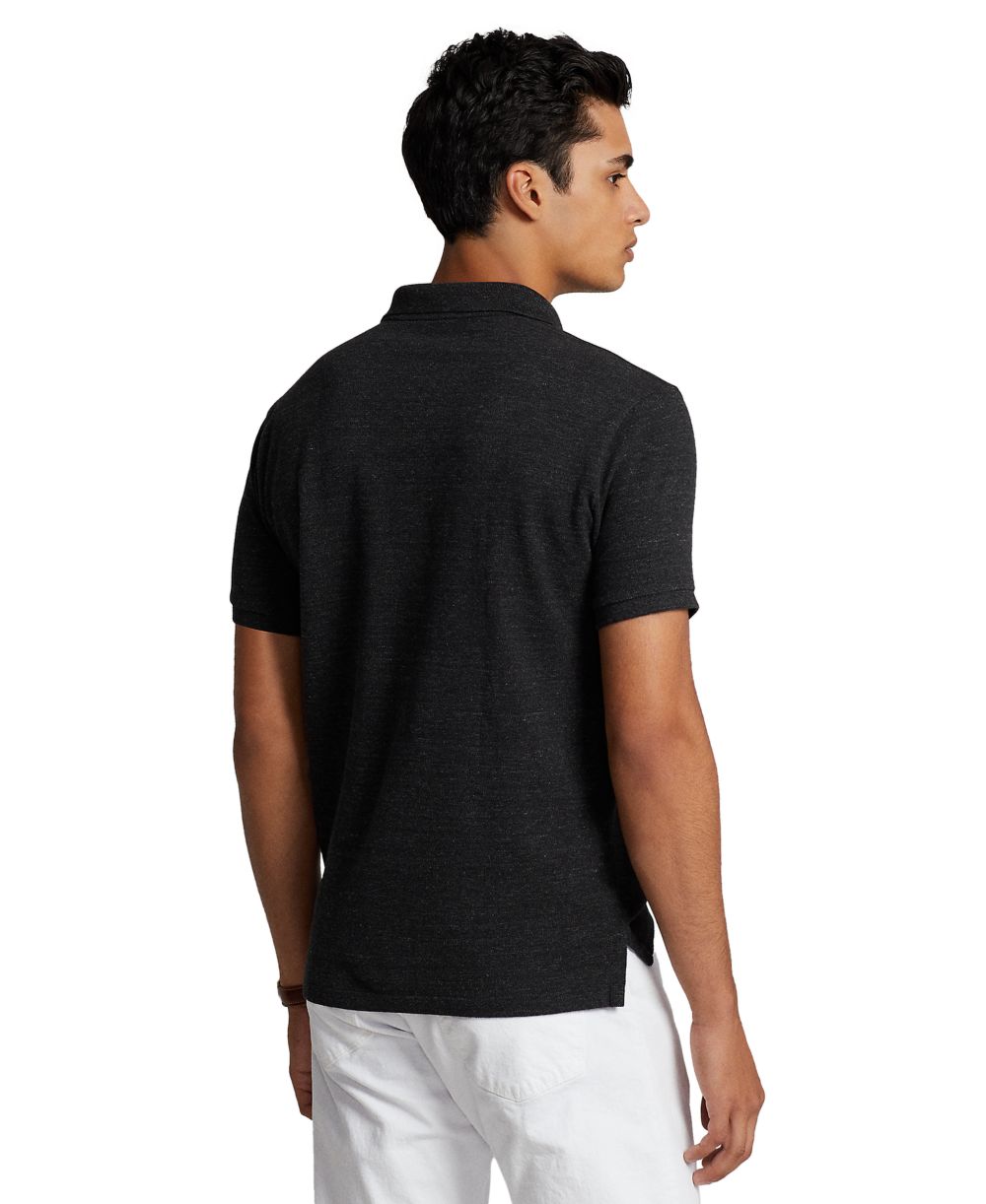 Men's Custom Slim-Fit Mesh Polo Shirt