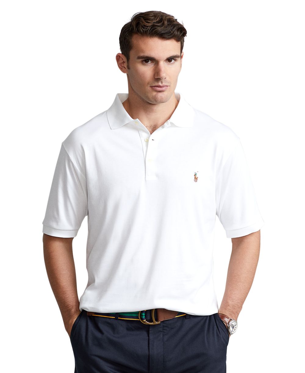 Men's Big & Tall Solid Polo Shirt