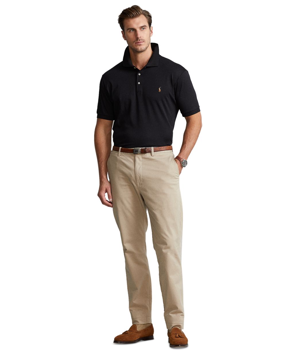 Men's Big & Tall Solid Polo Shirt