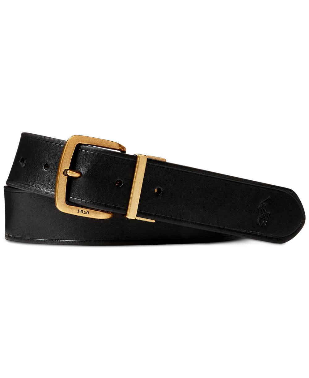 Men's Reversible Leather Belt