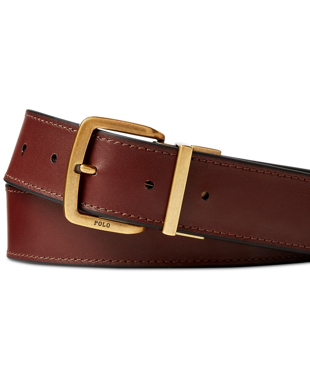 Men's Reversible Leather Belt