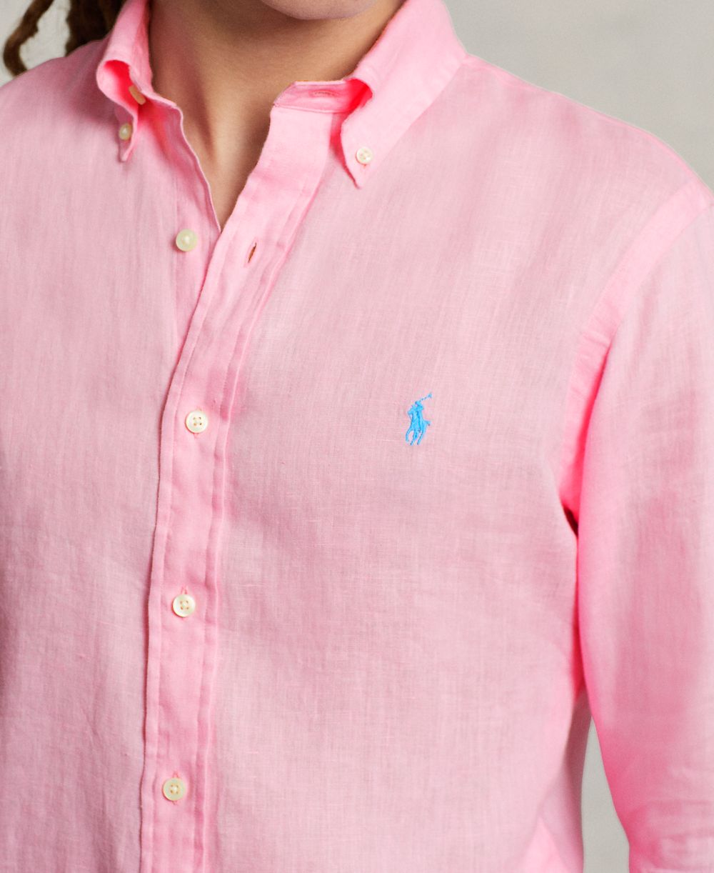 Men's Classic-Fit Linen Shirt