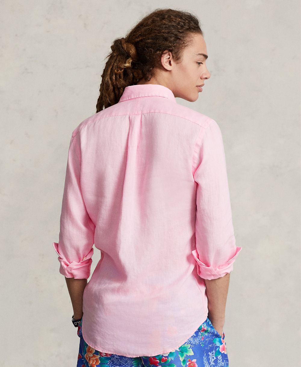 Men's Classic-Fit Linen Shirt