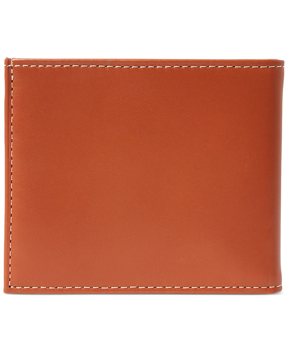 Men's Burnished Leather Billfold