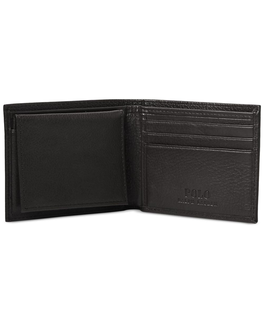 Men's Pebbled Leather Passcase