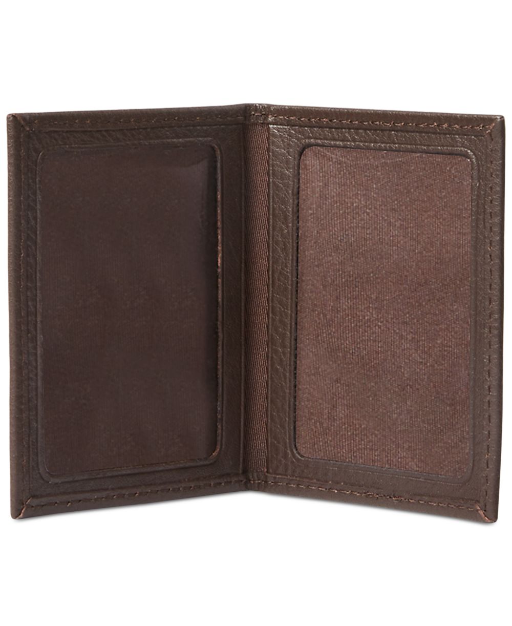 Men's Pebbled Leather Passcase