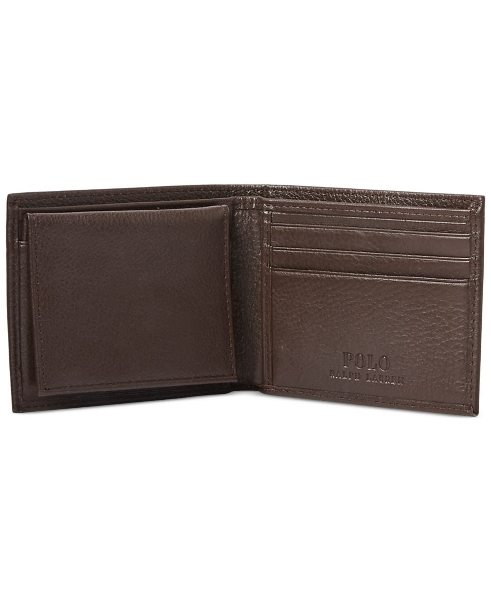 Men's Pebbled Leather Passcase