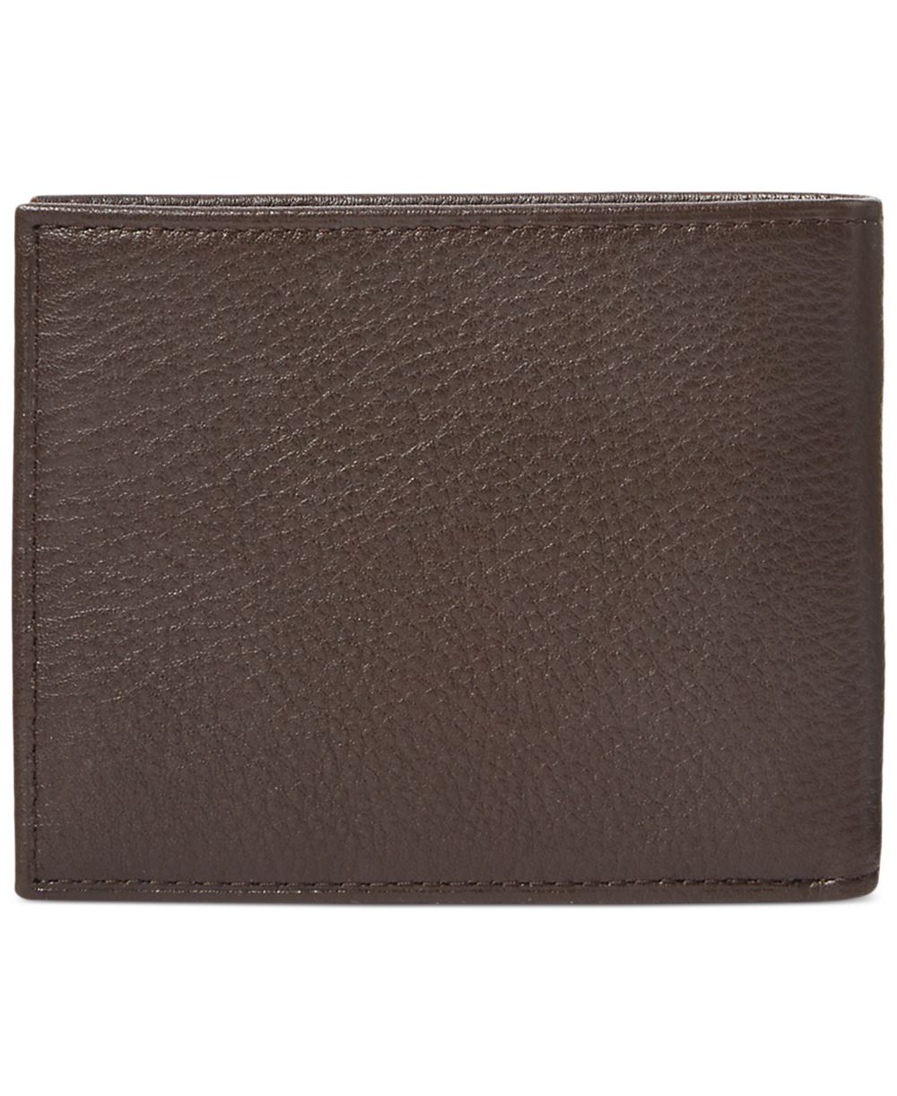 Men's Pebbled Leather Passcase