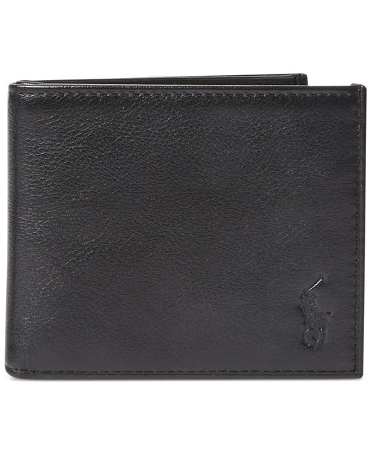Men's Pebbled Leather Billfold