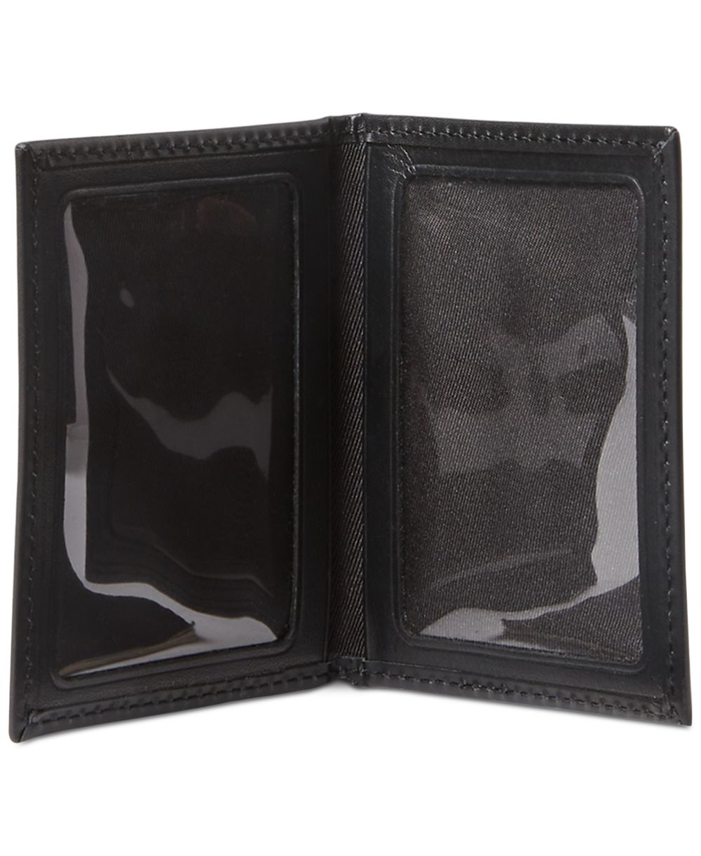 Men's Pebbled Leather Billfold
