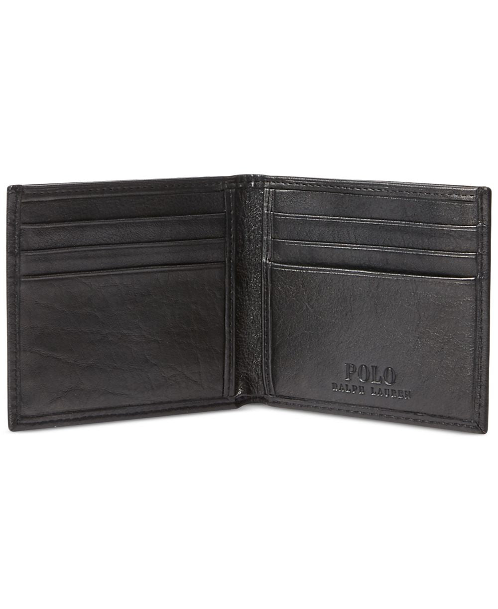 Men's Pebbled Leather Billfold