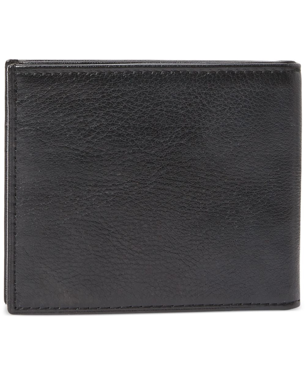 Men's Pebbled Leather Billfold