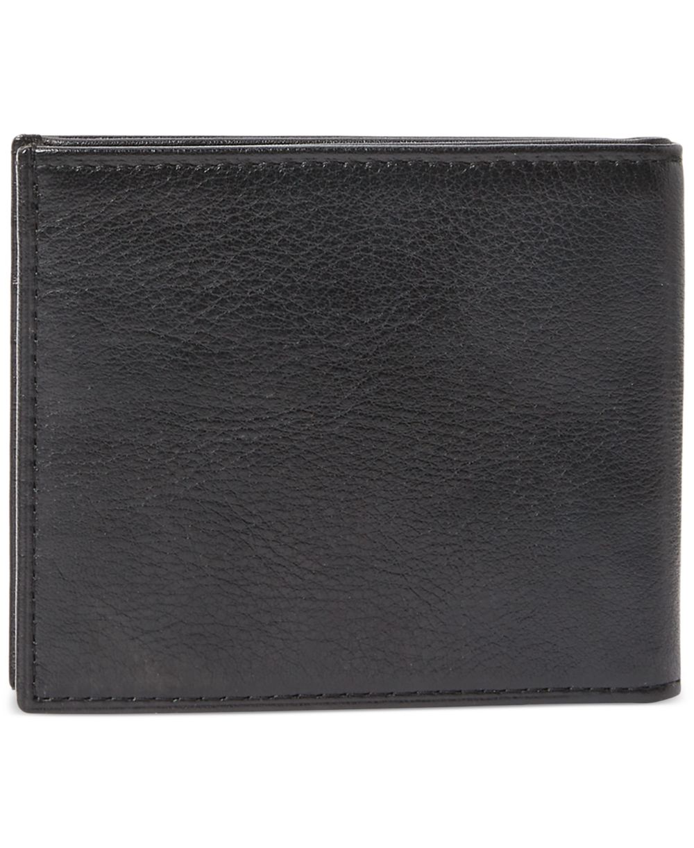 Men's Pebbled Leather Billfold