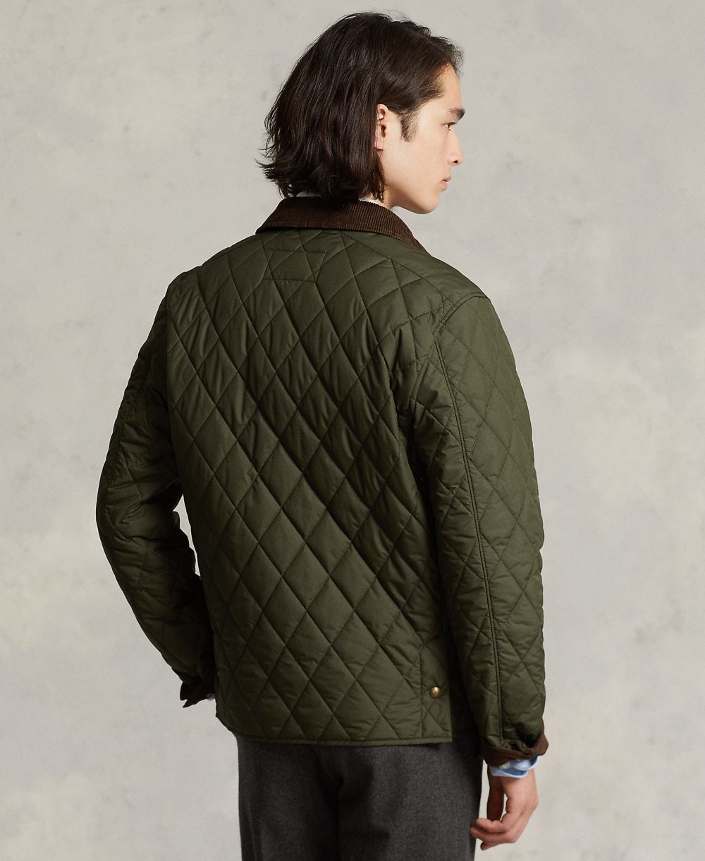 Men's Beaton Quilted Water-Repellent Full-Zip Jacket