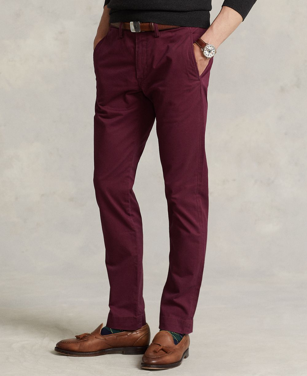 Men's Stretch Slim Fit Chino Pants