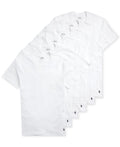 Men's 5+1 Free Bonus Pack Classic-Fit Cotton Jersey Crewneck Undershirts