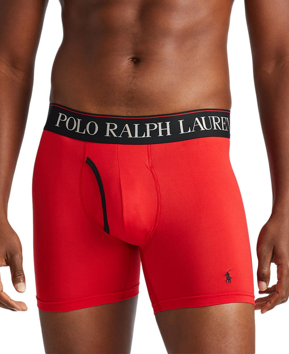Men's 3-Pack 4-D Flex Cool Microfiber Boxer Briefs