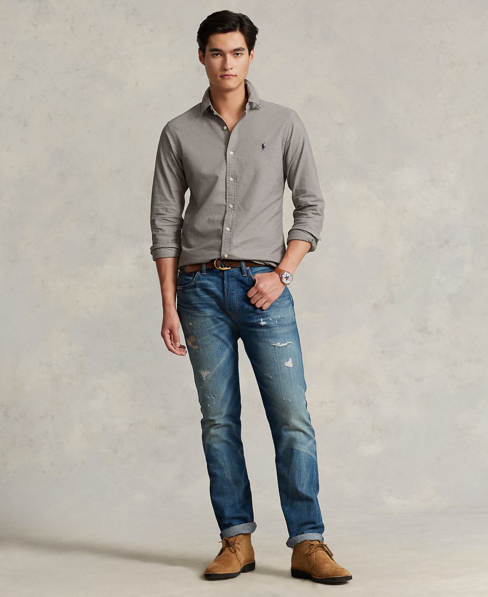 Men's Garment-Dyed Oxford Shirt